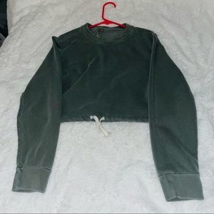 Green sweatshirt size s-m